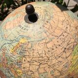 World map world globe nineteenth