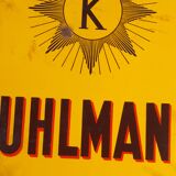 Enamelled plate Kuhlmann