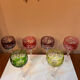Service de verres à vin en cristal
