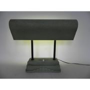 Lampe de bureau art déco Sevadac avec lampe fluorescente