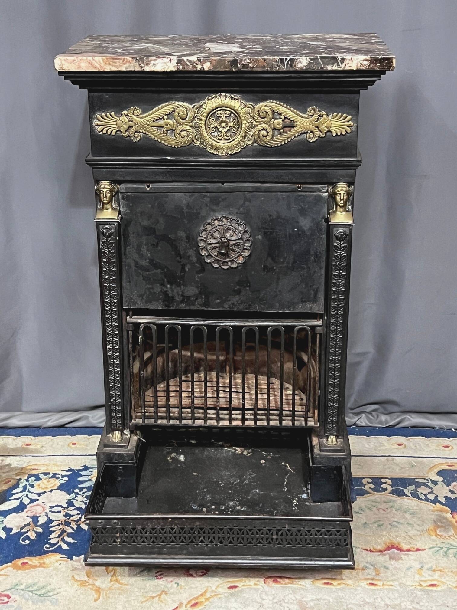 Empire-style stove.