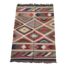 Kilim rug in jute and cotton. 125cm x 195cm