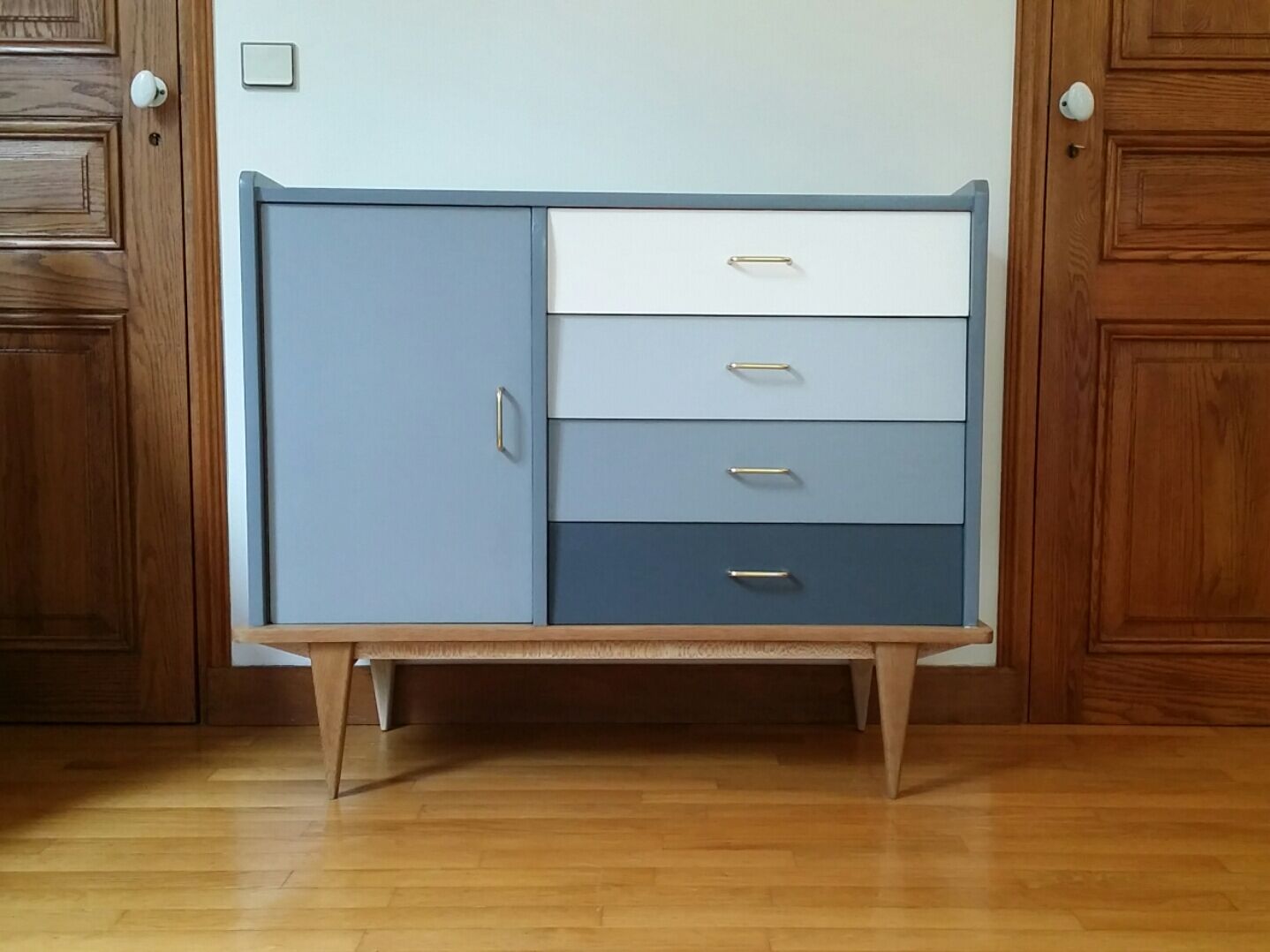 Commode buffet vintage des années 60