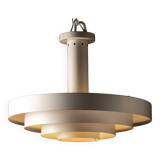 70s metal ceiling light