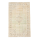 Tapis Anatolien Vintage Fait Main en Laine, Tons Vert Pâle, Beige, Ivoire
