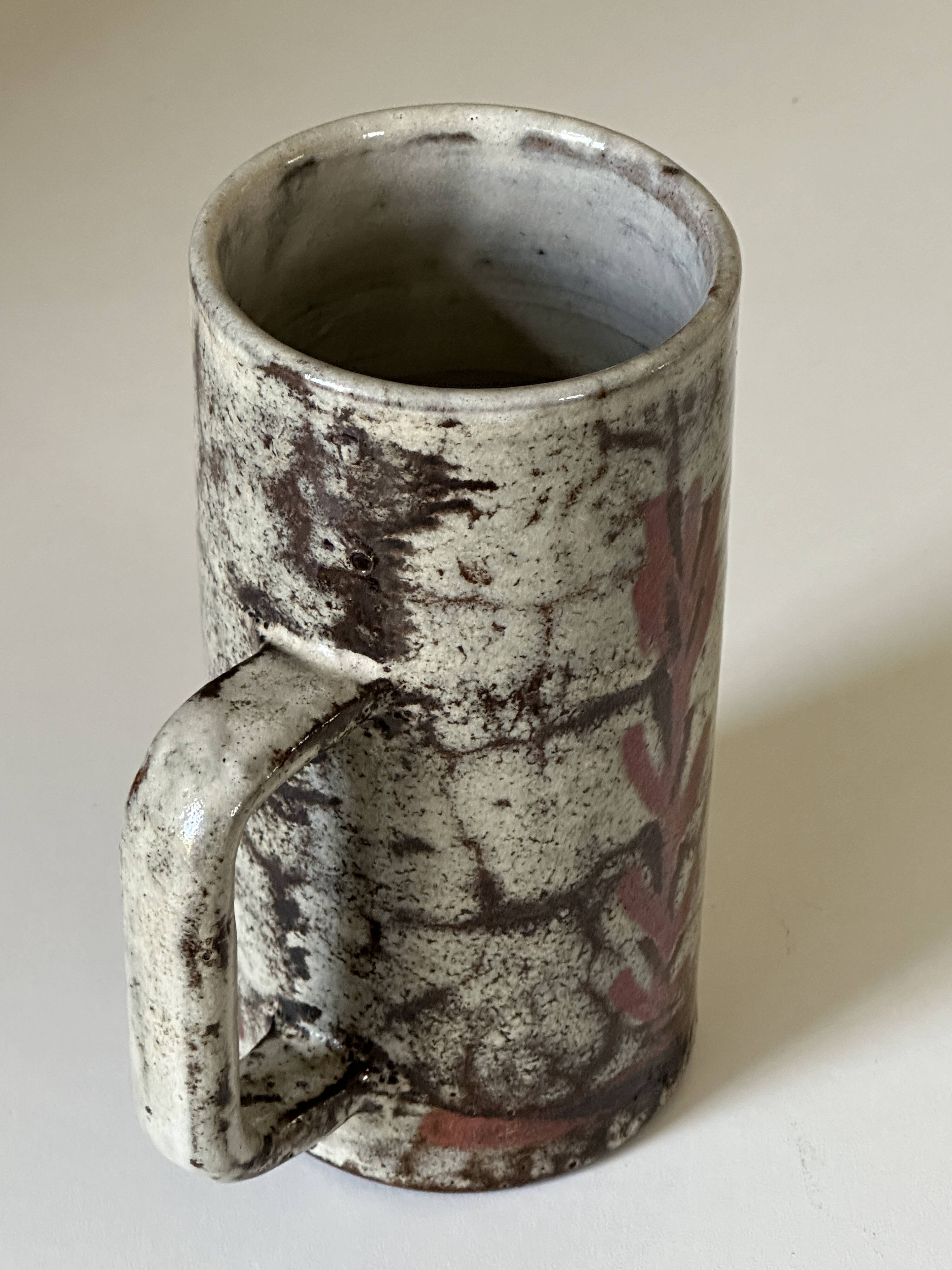 Gustave Reynaud ceramics the vintage mulberry tree design from the 60s