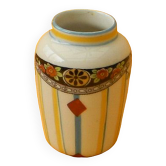 Art deco porcelain vase