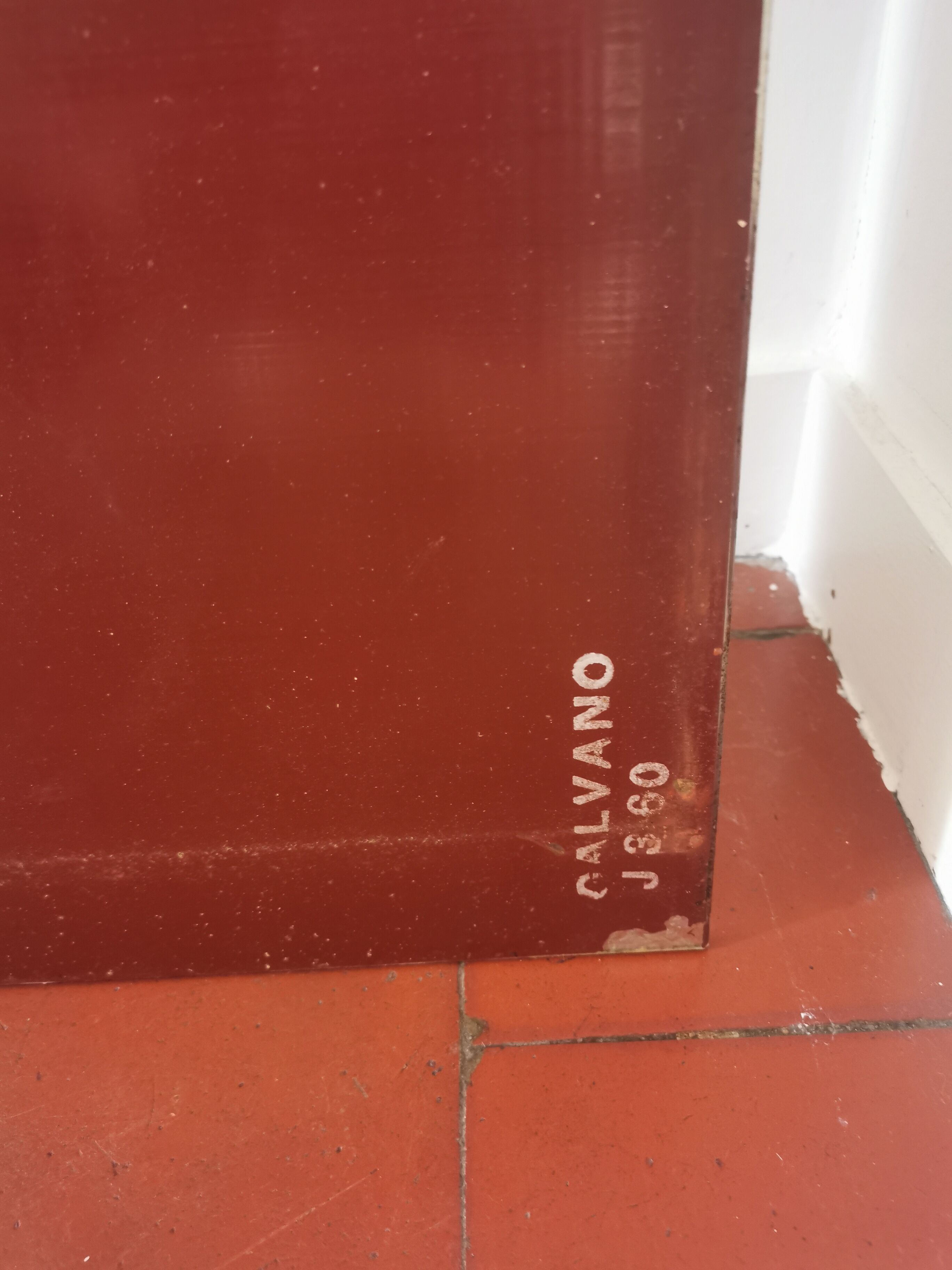 Art Deco beveled mirror