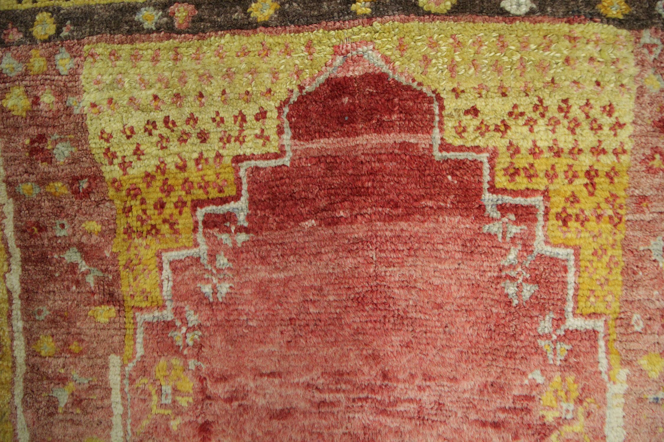 Handmade Wool Antique Turkish Rug