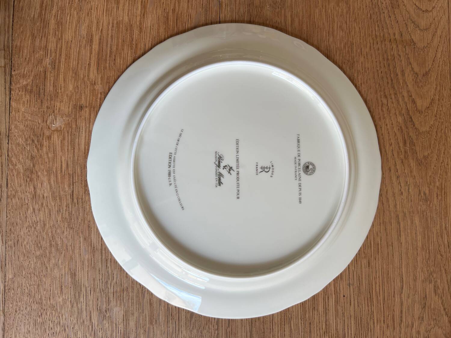 Raynaud plate for Rémy Martin