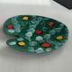 Vintage ceramic paint palette presentation plate | decorative bowl