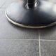1 Stressless Jazz armchair - black leather and its ottoman