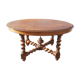 Oval oak table