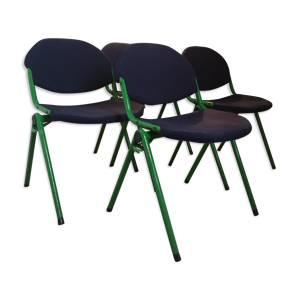 4 chaises des années - 1980