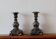 Pair of silver plated vintage candle holders by GAB Sweden