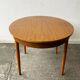 Table à manger extensible moderne du milieu du siècle des années 1960 par Schrieber