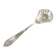 Art Deco sugar spoon, silver-plated brass, Poland, 1930s