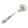 Art Deco sugar spoon, silver-plated brass, Poland, 1930s