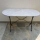 Table bistrot ovale ancienne