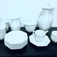 Coffee service in limoges porcelain Coquet Lotus model