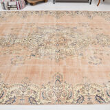 Handmade antique classic rug 361x260cm