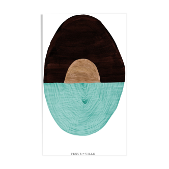 Totem riviera illustration