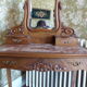 WALNUT DRESSING TABLE SCULPTS STYLE LOUIS XV ROCAILLE 1900