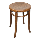 Tabouret de piano antique Bentwood Star