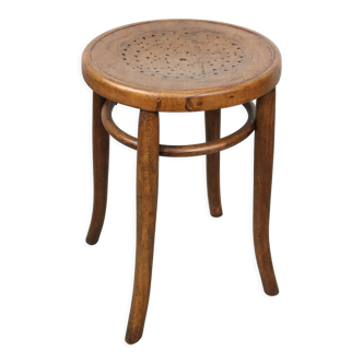 Tabouret de piano antique Bentwood Star