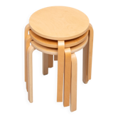Ikea Frosta Stools set of Three 1980s