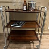 Vintage 1960's Folding Trolley - 3 Shelves