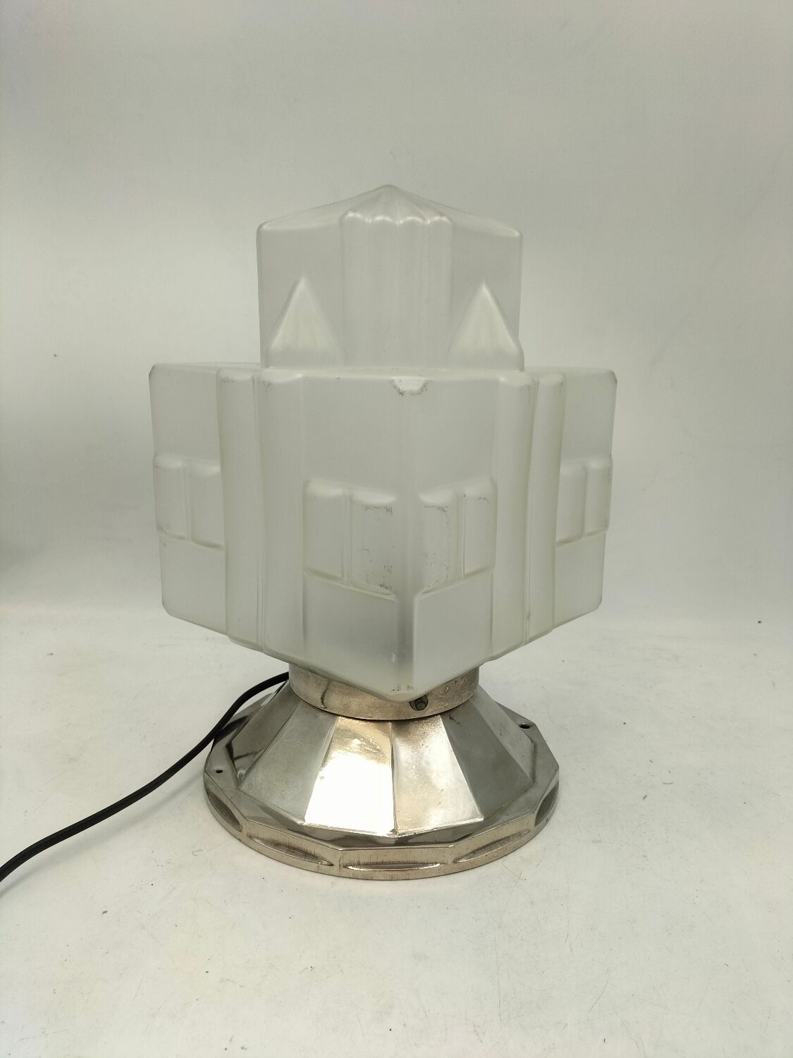 Art Deco table lamp "skyscraper"