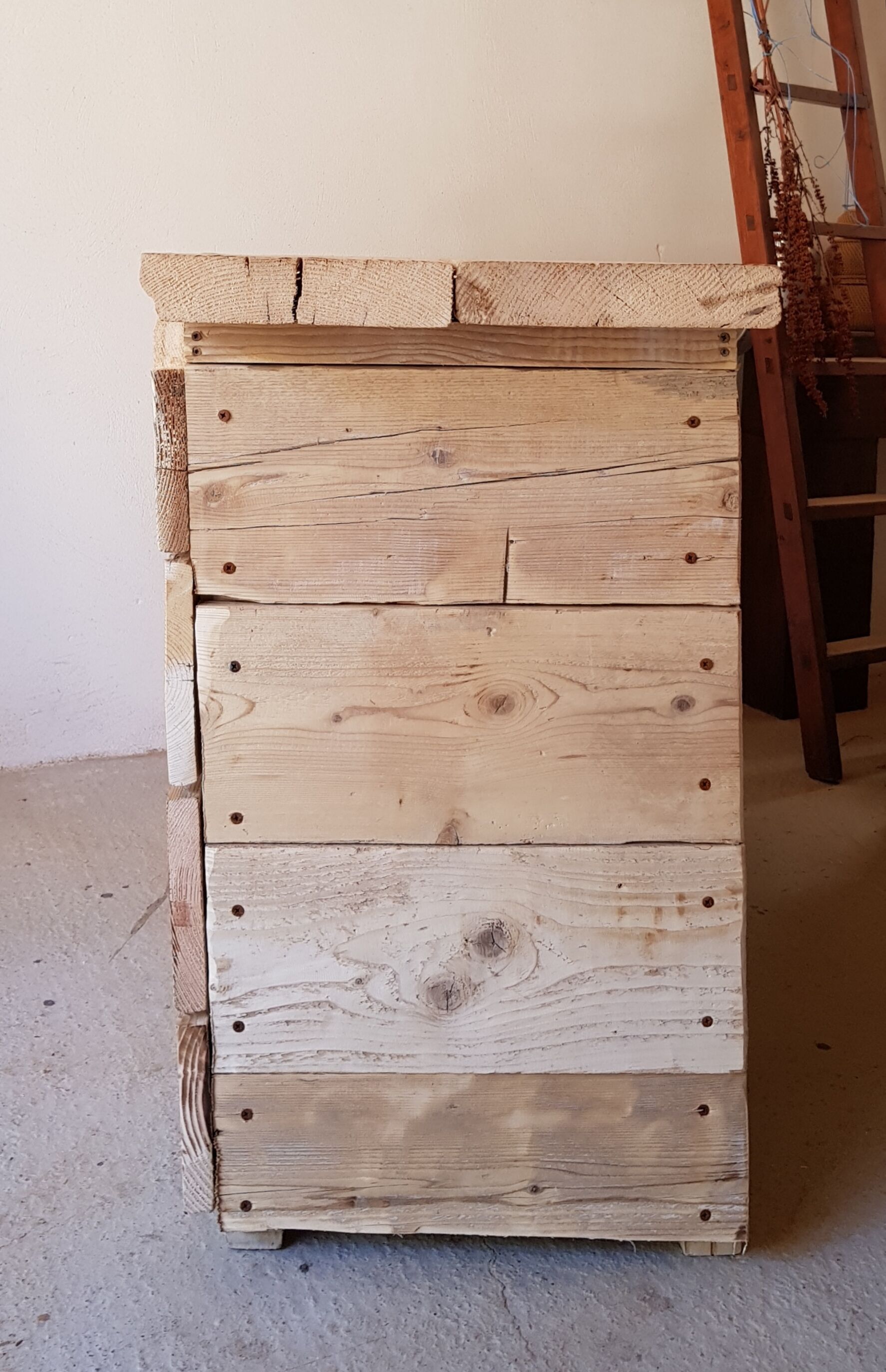 Former workshop workbench