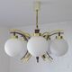 Lustre style années 50 / Suspension Sputnik vintage / Lampe suspendue