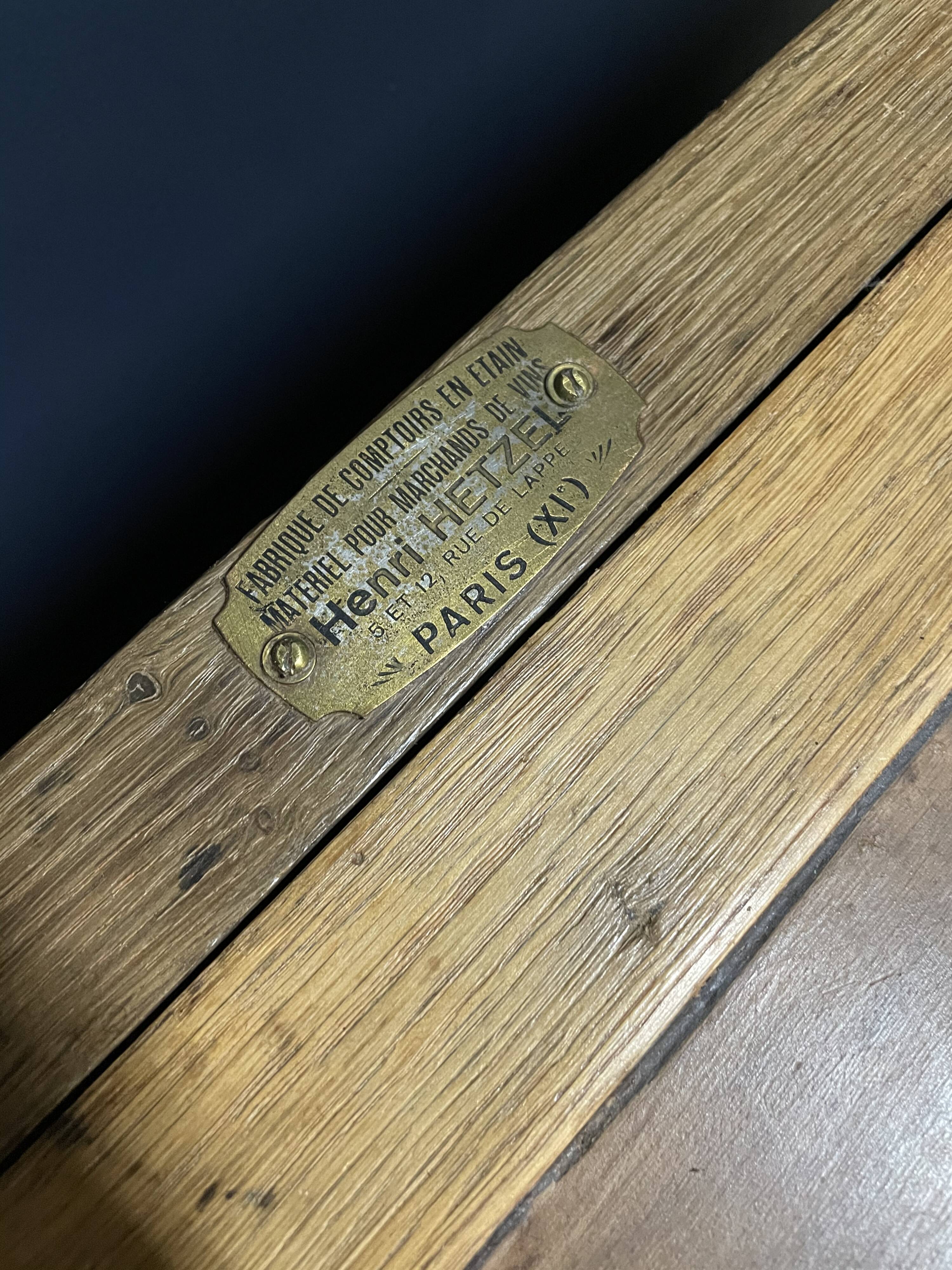 Ice old bistro trunk 1900 counter