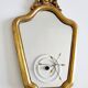 Gold mirror 38.5 x 26 cm