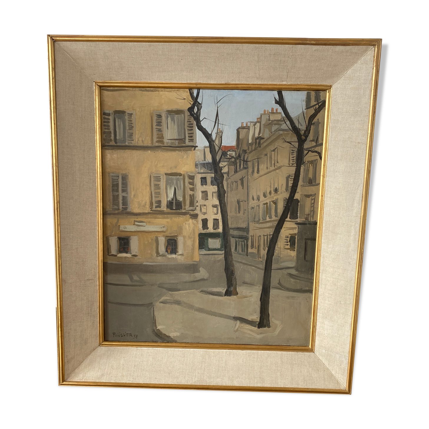 Paris school painting 1958