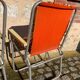 Pair of vintage deckchairs