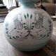 Vase rond en céramique italienne