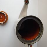 Vintage porcelain coffee pot signed Boch Rambouillet