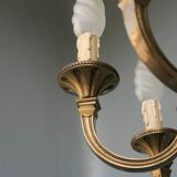 Chandelier bronze 8 branches