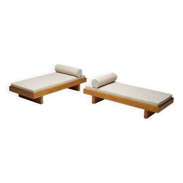 Daybed by Charlotte Perriand for Méribel Les Allues, France, 1960s