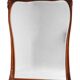 Mirror of time 1900 art deco Walnut carved by Gauthier and Poinsignon 130x175cm