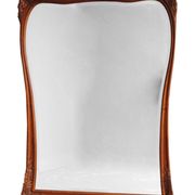 Mirror of time 1900 art deco Walnut carved by Gauthier and Poinsignon 130x175cm