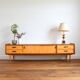 Large vintage low sideboard 1960s