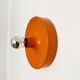 Orange 1970s Ufo Wall or Ceiling Lamp from Staff