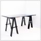 Wooden table by De Pas, D'Urbino, Lomazzi, Acerbis production, 1960s