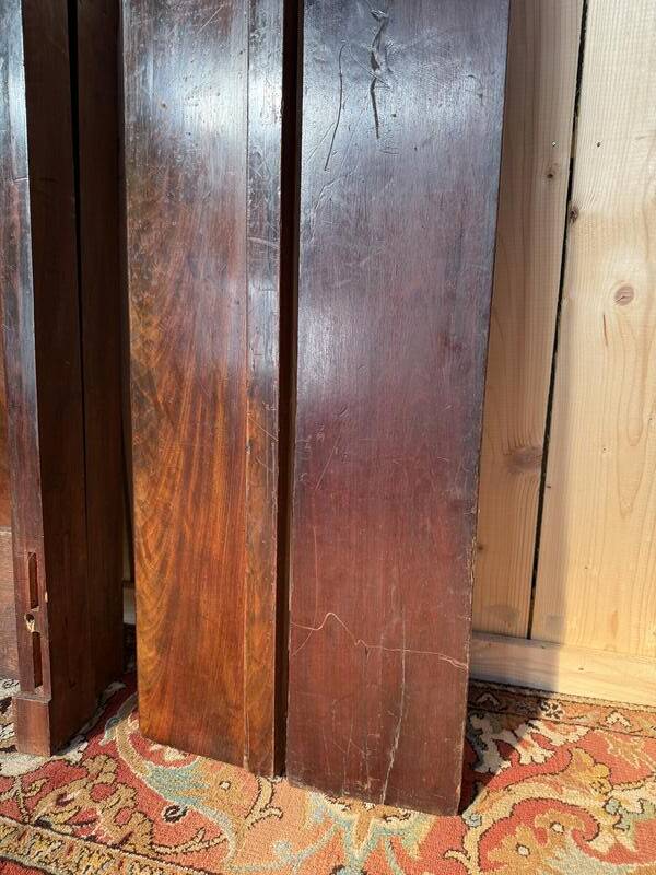 Lit - Banquette époque Empire en acajou