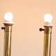 Pair of Vintage Large Brass Table Lamps