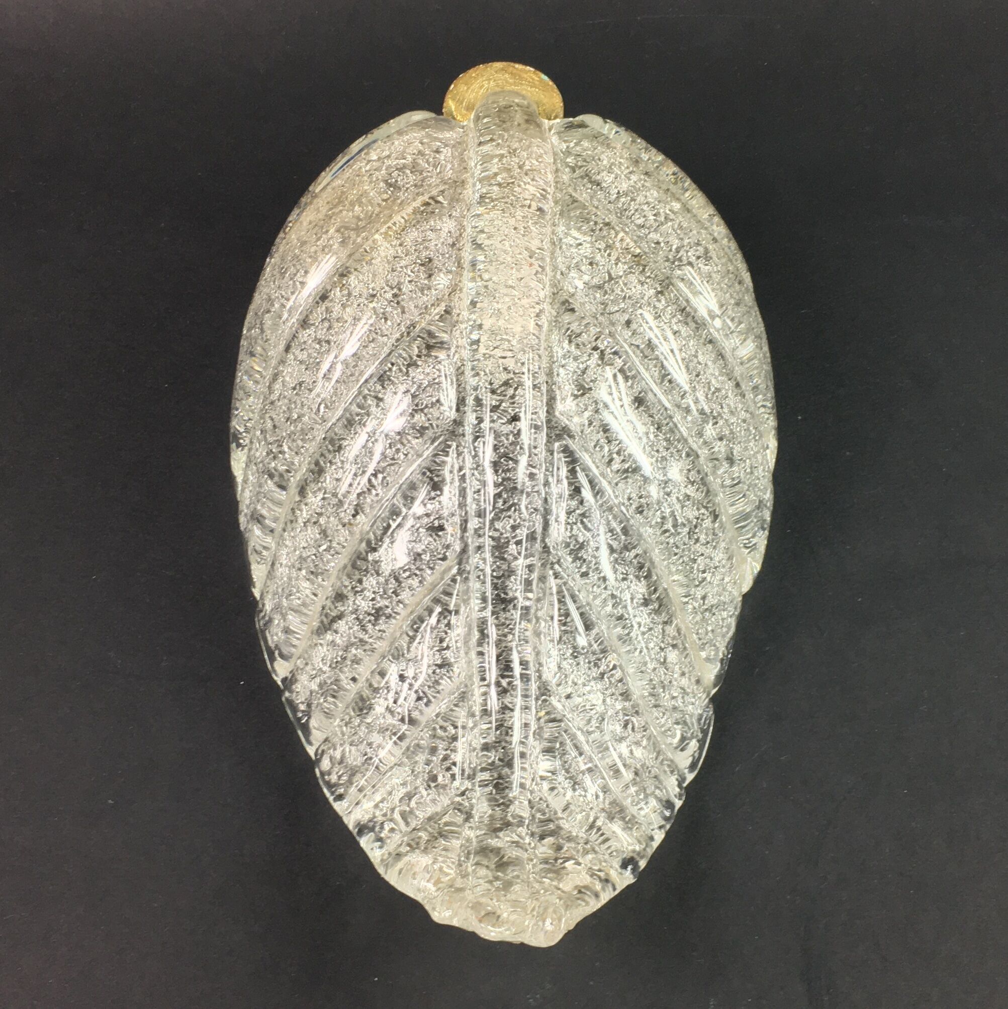 Italian Murano glass sconce from Barovier & Toso, 1950s